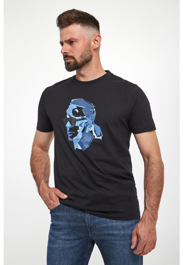 Karl Lagerfeld - T-shirt męski KARL LAGERFELD
