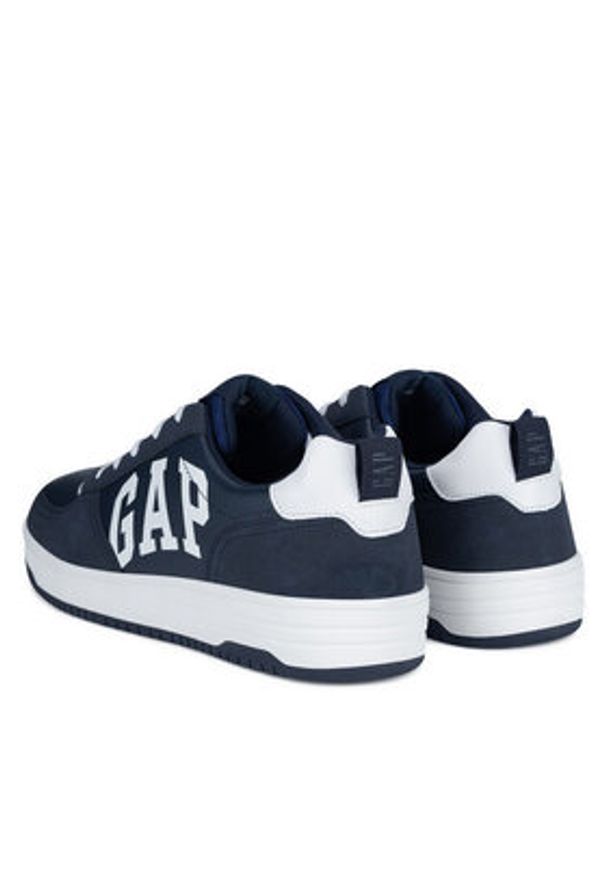 GAP - Gap Sneakersy BOSTON CUP LOW M GP519041AM-NV00 Granatowy. Kolor: niebieski. Materiał: materiał