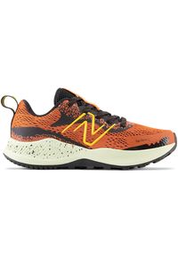 Buty dziecięce New Balance DynaSoft Nitrel v5 PPNTRLM5 – brązowe. Kolor: brązowy. Materiał: materiał, syntetyk. Szerokość cholewki: normalna. Sport: fitness, bieganie