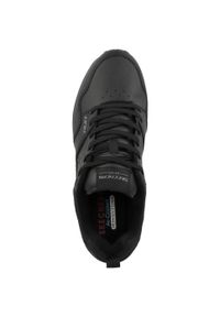 skechers - Buty do chodzenia męskie Skechers Uno Suroka. Zapięcie: sznurówki. Kolor: czarny. Materiał: guma, materiał, skóra, syntetyk. Szerokość cholewki: normalna. Sport: turystyka piesza