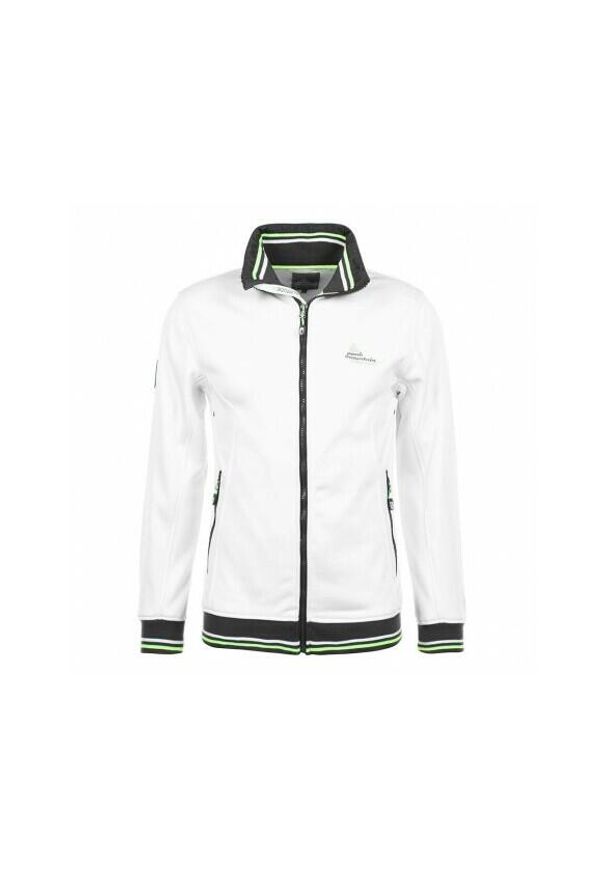 PEAK MOUNTAIN - Bluza z polaru Shell Peak Mountain Creen. Kolor: biały. Materiał: polar. Sezon: zima. Sport: narciarstwo, wspinaczka