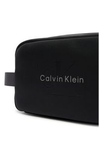 Calvin Klein Kosmetyczka Bold Dopp Kit LV04D1238G Czarny. Kolor: czarny. Materiał: skóra #3