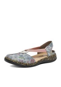 Rieker Półbuty CEO-46361-90 Niebieski. Kolor: niebieski. Materiał: skóra, nubuk #3