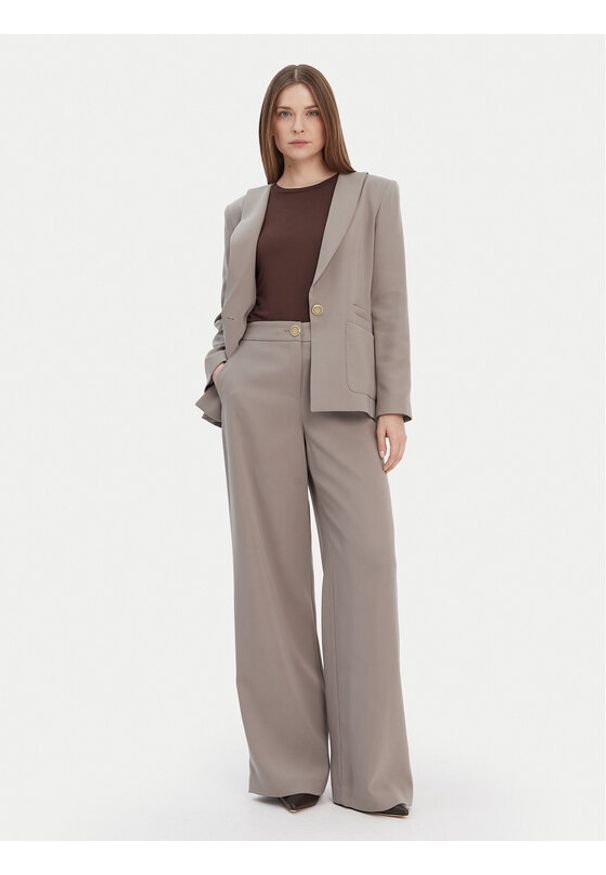 Armani Exchange Spodnie materiałowe XW001264 AF16148 U6242 Beżowy Regular Fit. Kolor: beżowy. Materiał: syntetyk