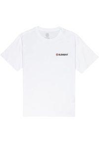 Koszulka męska Element Blazin Chest T-shirt. Kolor: biały. Materiał: bawełna