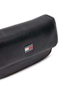 Tommy Jeans Torebka Tjw Pillow Flap Crossover AW0AW16978 Czarny. Kolor: czarny. Materiał: skórzane #5