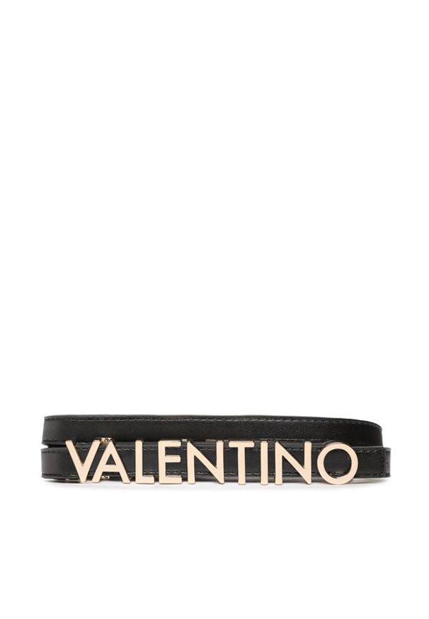 VALENTINO - Valentino Pasek Damski Belty VCS6W555 Czarny. Kolor: czarny. Materiał: skóra