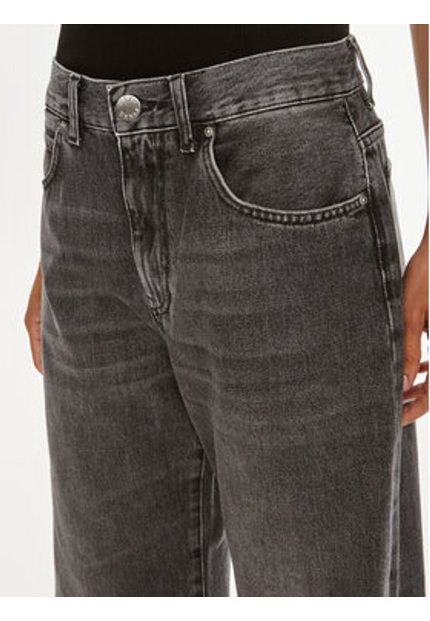Pinko Jeansy Wanda 101733 A24X Szary Wide Leg. Kolor: szary