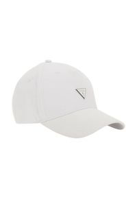 Guess Czapka z daszkiem V4YZ01 WG982 Biały. Kolor: biały. Materiał: nylon, materiał
