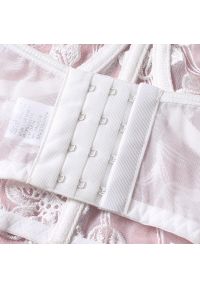 Intica - Komplet bielizny z gorsetowym biustonoszem i koronkowymi detalami Sinela. Kolor: biały. Materiał: koronka #6