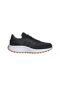Adidas - Buty do biegania adidas 70s Lifestyler. Kolor: czarny. Materiał: materiał