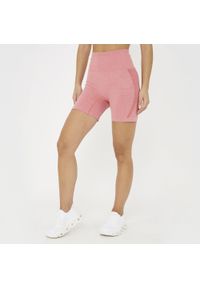 LEGEA - Szorty treningowe JULES efekt push-up różowe. Stan: podwyższony. Kolor: różowy. Materiał: nylon, elastan. Sport: fitness #1