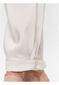 Babylon Spodnie materiałowe S_E00075 Écru Regular Fit. Materiał: materiał, syntetyk