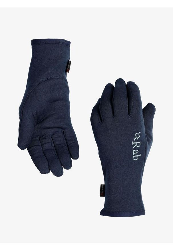 Rękawiczki damskie Rab Power Stretch Pro Glove. Kolor: niebieski. Sport: turystyka piesza