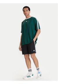 Adidas - adidas Szorty kąpielowe adicolor 3-Stripes JD0960 Czarny Regular Fit. Kolor: czarny. Materiał: syntetyk #4