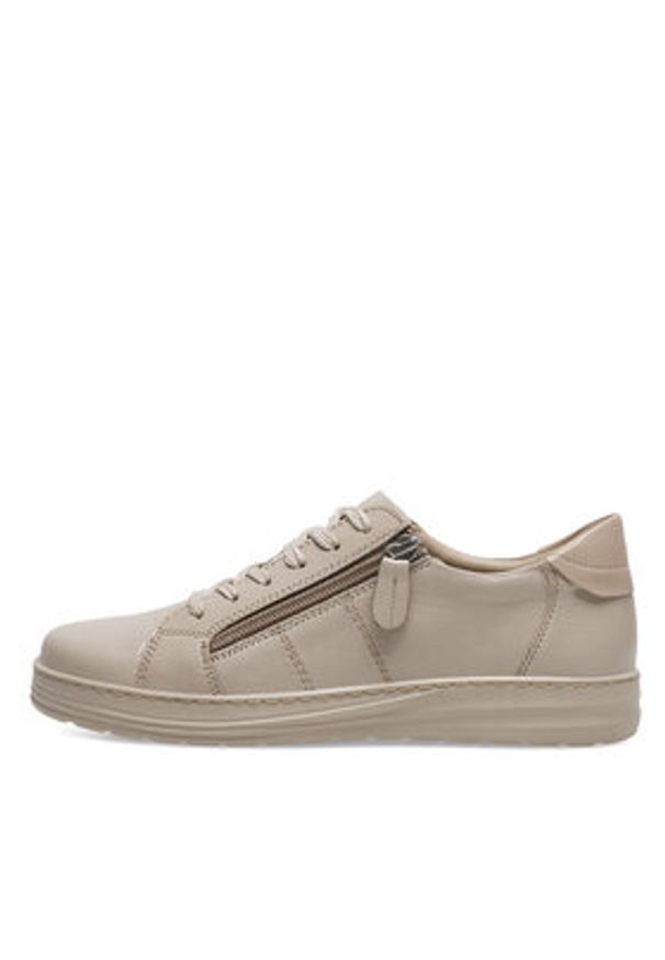 Go Soft Sneakersy WI23-KELTI-02 Beżowy. Kolor: beżowy. Materiał: skóra