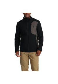 Sweter polarowy męski Spyder Bandit. Kolor: czarny. Materiał: polar. Sezon: zima. Sport: narciarstwo #1