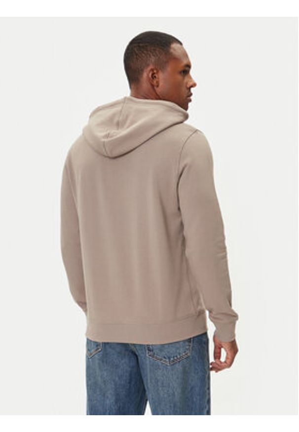 BOSS Bluza Wetalk 50509314 Khaki Regular Fit. Kolor: brązowy. Materiał: bawełna