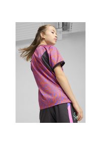 Puma - Młodzieżowa koszulka piłkarska Neymar Jr Creativity PUMA. Kolor: wielokolorowy, fioletowy, szary. Sport: piłka nożna
