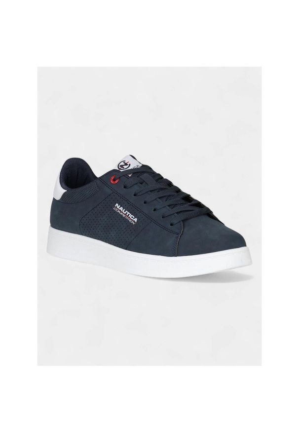 Sneakersy męskie Nautica SATURNO NBK FLAG. Kolor: niebieski