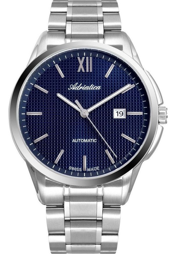 Zegarek Adriatica Zegarek męski Adriatica A8283.5165A srebrny. Kolor: srebrny