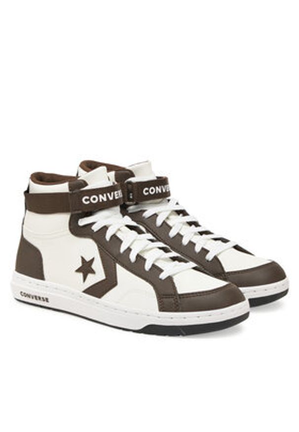 Converse Sneakersy Pro Blaze V2 Hi A10504C Biały. Kolor: biały. Materiał: skóra