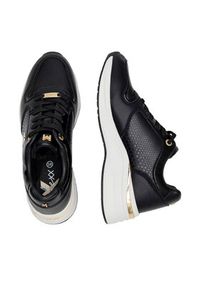 MEXX Sneakersy MI001009043W Czarny. Kolor: czarny. Materiał: skóra #5