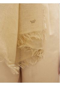 Weekend Max Mara Szal Sion2 2415541105 Beżowy. Kolor: beżowy. Materiał: len, materiał