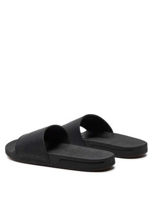 Quiksilver Klapki AQYL101379 Czarny. Kolor: czarny. Materiał: skóra