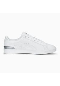 Buty Puma Vikky V3 Space Metallics W 389334-02 białe. Okazja: na co dzień. Kolor: biały. Materiał: materiał, syntetyk, skóra. Szerokość cholewki: normalna. Model: Puma Vikky #3