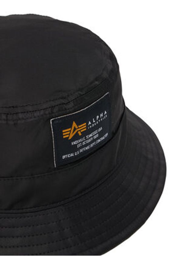 Alpha Industries Kapelusz Crew Bucket 116912 Czarny. Kolor: czarny. Materiał: poliamid, nylon