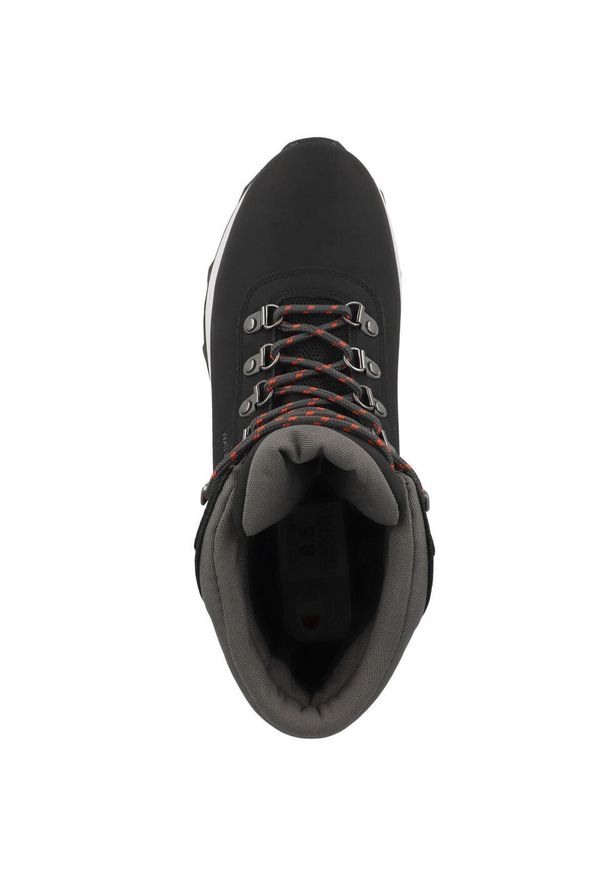 Buty do chodzenia męskie Champion S21893KK002. Wysokość cholewki: za kostkę. Zapięcie: sznurówki. Kolor: czarny, szary, wielokolorowy. Materiał: syntetyk, tkanina, materiał. Szerokość cholewki: normalna. Sport: turystyka piesza
