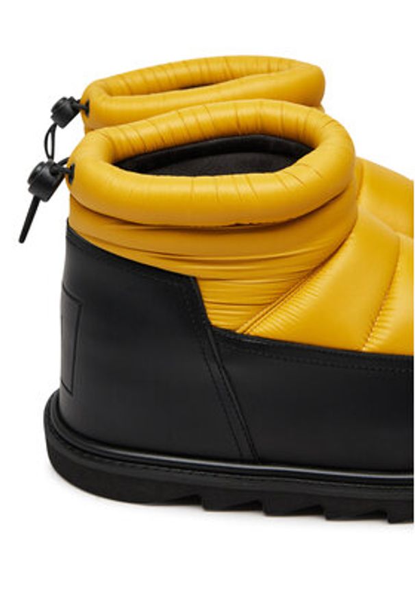 United Nude Botki Zembla Bubble Bootie 10884837190 Żółty. Kolor: żółty. Materiał: materiał