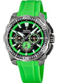 Zegarek męski Festina F20725-3 zielony. Kolor: zielony #1