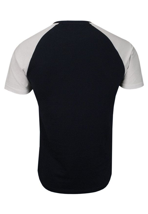 Granatowo-Biały Bawełniany T-Shirt Męski -Brave Soul- Koszulka, Krótki Rękaw, Logo. Okazja: na co dzień. Kolor: niebieski. Materiał: bawełna. Długość rękawa: krótki rękaw. Długość: krótkie. Wzór: nadruk. Sezon: lato, wiosna. Styl: casual