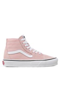 Vans Sneakersy Sk8-Hi Tapered VN0009QPBQL1 Różowy. Kolor: różowy. Materiał: zamsz, skóra #1