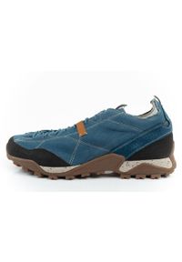 Buty trekkingowe męskie Aku Nativa Canvas. Kolor: niebieski. Sport: turystyka piesza