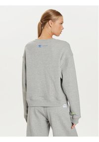 Adidas - adidas Bluza Ksenia IW5666 Szary Loose Fit. Kolor: szary. Materiał: bawełna #4