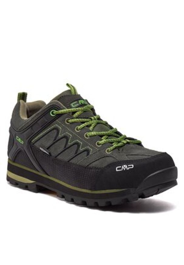 CMP Trekkingi Moon Low Trekking Shoe Wp 31Q4787 Zielony. Kolor: zielony. Materiał: skóra. Sport: turystyka piesza