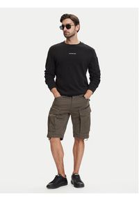 G-Star RAW - G-Star Raw Szorty materiałowe Rovic Zip D26214-5126 Zielony Relaxed Fit. Kolor: zielony. Materiał: bawełna #5