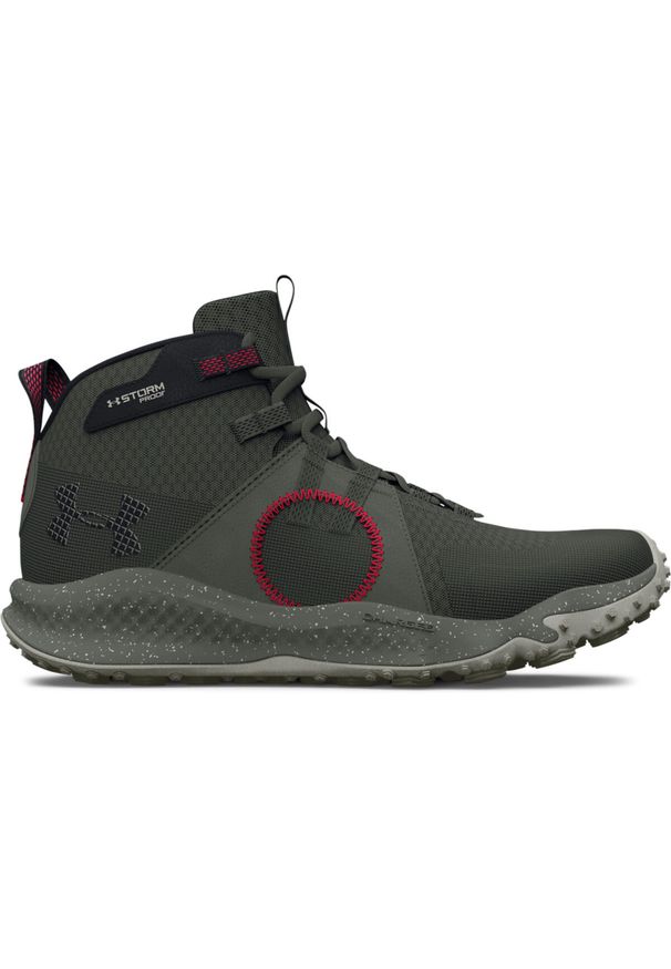 Buty Under Armour Charged Maven Trek Waterproof, Mężczyźni. Kolor: zielony. Materiał: materiał. Sport: turystyka piesza