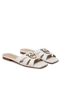 Pinko - PINKO Klapki Marli 09 SD0313P003 Biały. Kolor: biały. Materiał: skóra #5