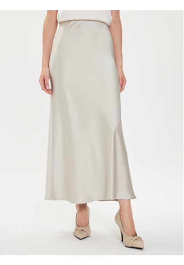 Imperial Spódnica maxi GHN4HBA Beżowy Regular Fit. Kolor: beżowy. Materiał: syntetyk