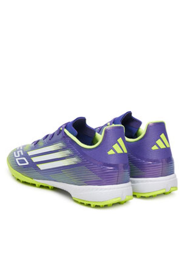 Adidas - adidas Buty do piłki nożnej F50 League JH7724 Fioletowy. Kolor: fioletowy. Materiał: materiał