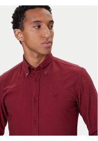 BOSS Koszula H-Roan 50544917 Czerwony Slim Fit. Kolor: czerwony. Materiał: bawełna #5