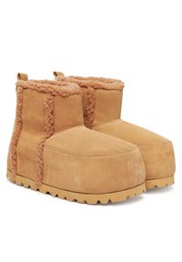 Inuikii Śniegowce Chunky Boot 1002.005.0021 Beżowy. Kolor: beżowy. Materiał: zamsz, skóra #6