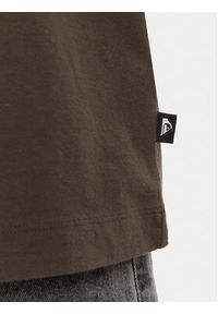 Quiksilver Bluzka Standard EQWZT03200 Brązowy Regular Fit. Kolor: brązowy. Materiał: bawełna #4