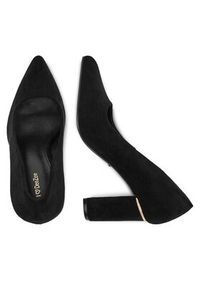DeeZee Czółenka LWXH916-1 Czarny. Kolor: czarny. Materiał: materiał #5