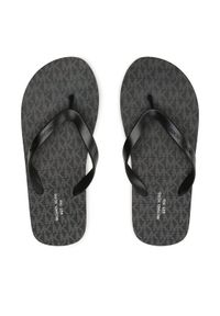 MICHAEL Michael Kors Japonki Travis Flip Flop 42S2TRFA2Q Czarny. Kolor: czarny. Materiał: syntetyk #1