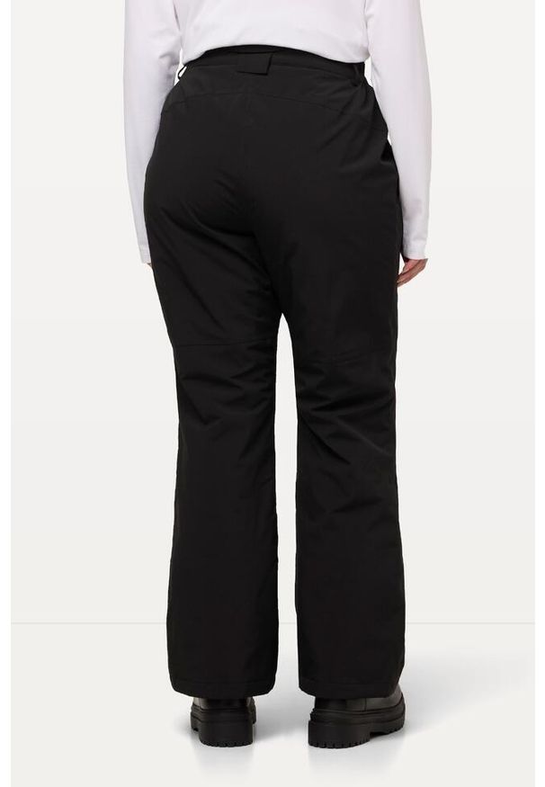 ULLA POPKEN - Damskie Funkcyjne spodnie termiczne wodoodporne pochodzące z recyklingu. Kolekcja: plus size. Kolor: czarny. Materiał: materiał, poliester, elastan. Sezon: zima. Sport: narciarstwo